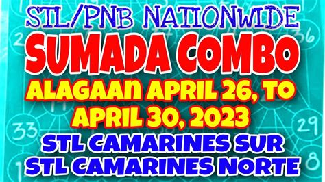 STL Camarines Norte Results April 1 to 30, 2024.